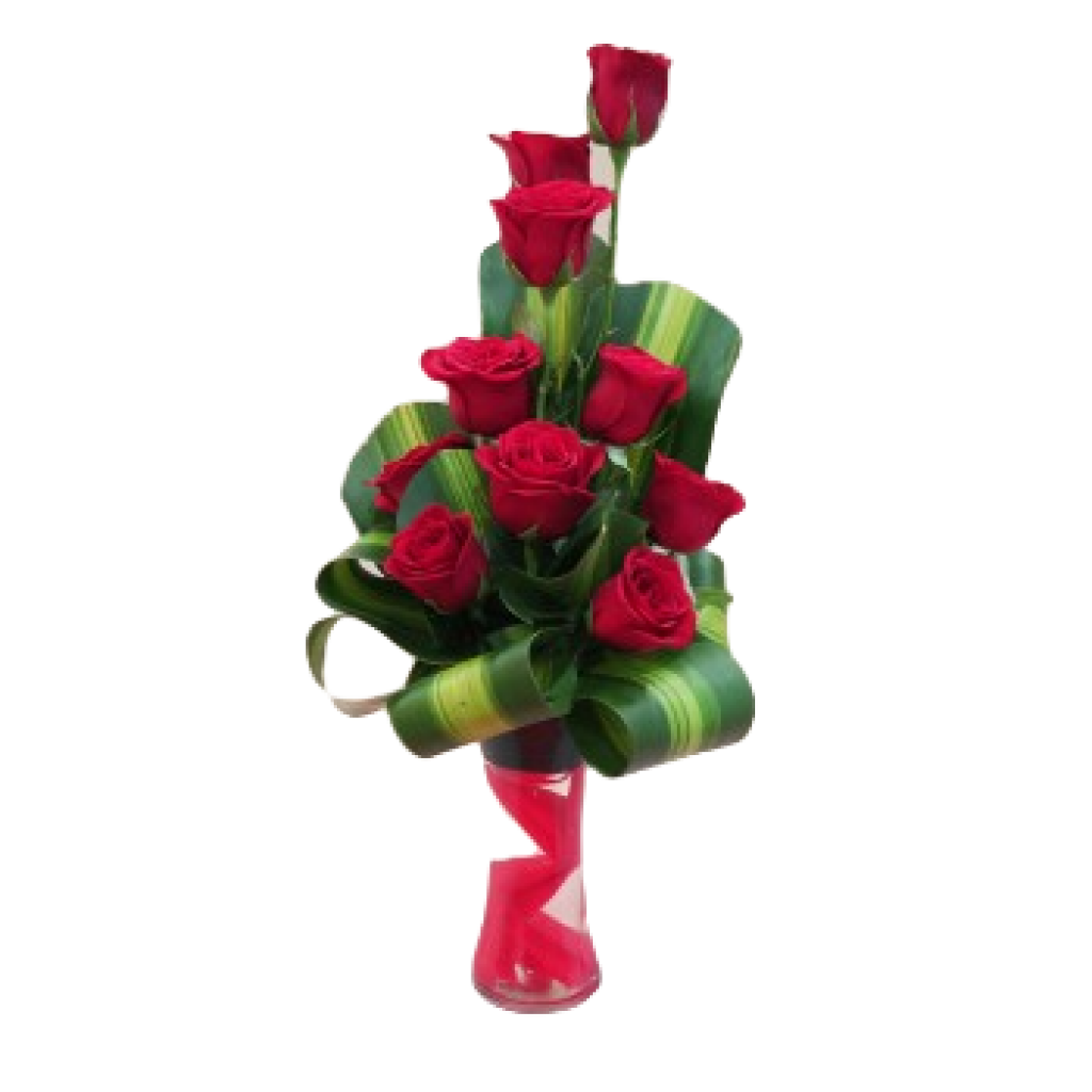 Red Roses Love Flowers
