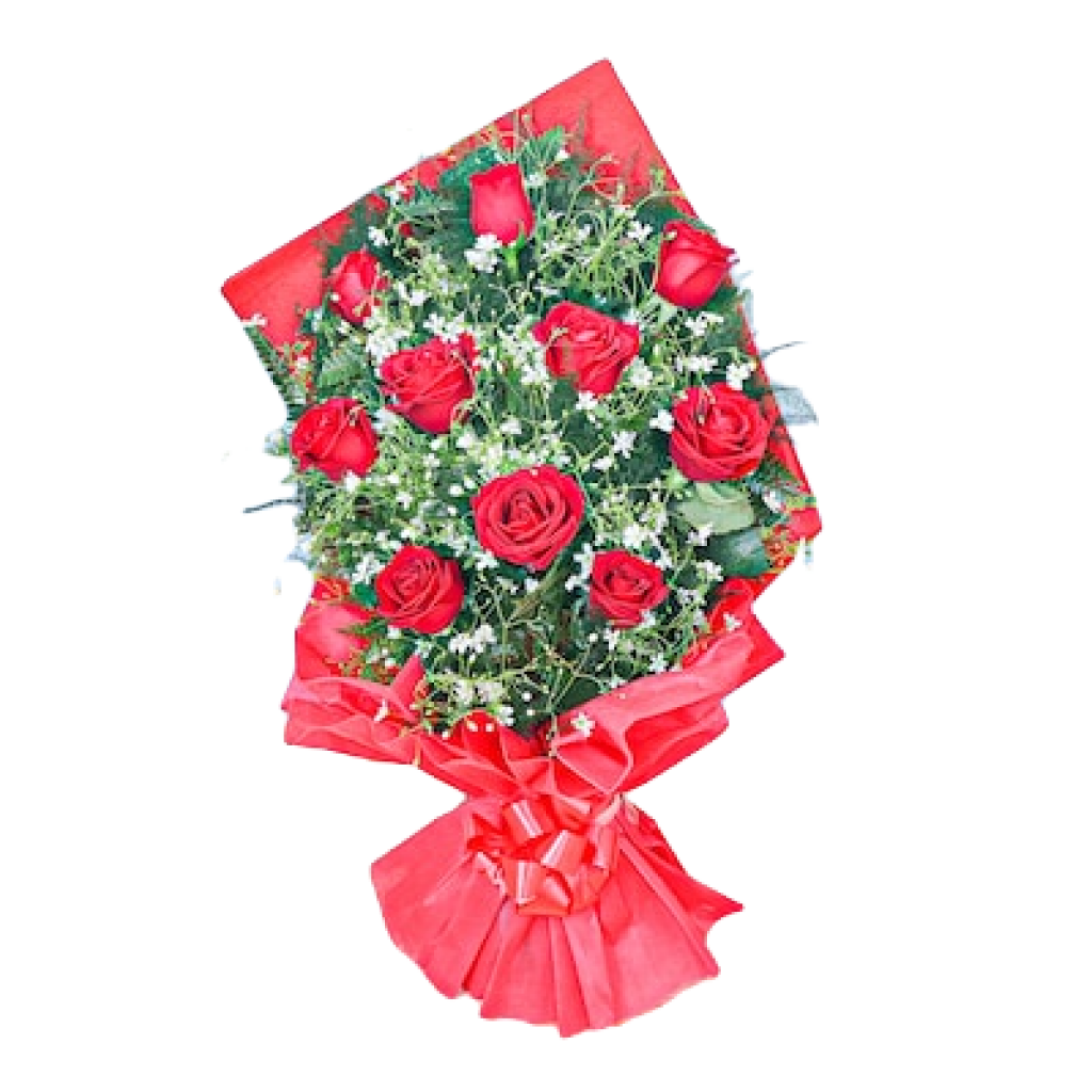 Mothers Day Red Roses Bouquet