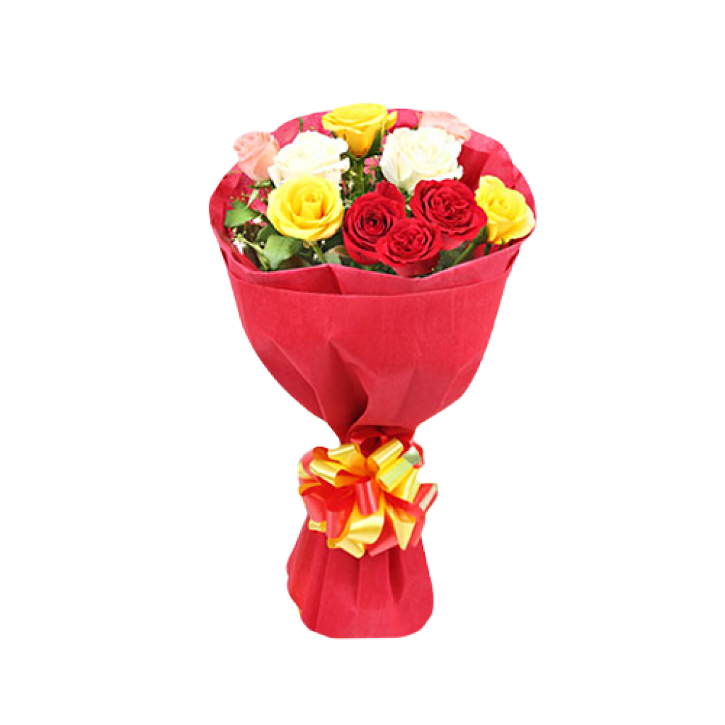 Romantic Mix Roses Bouquet
